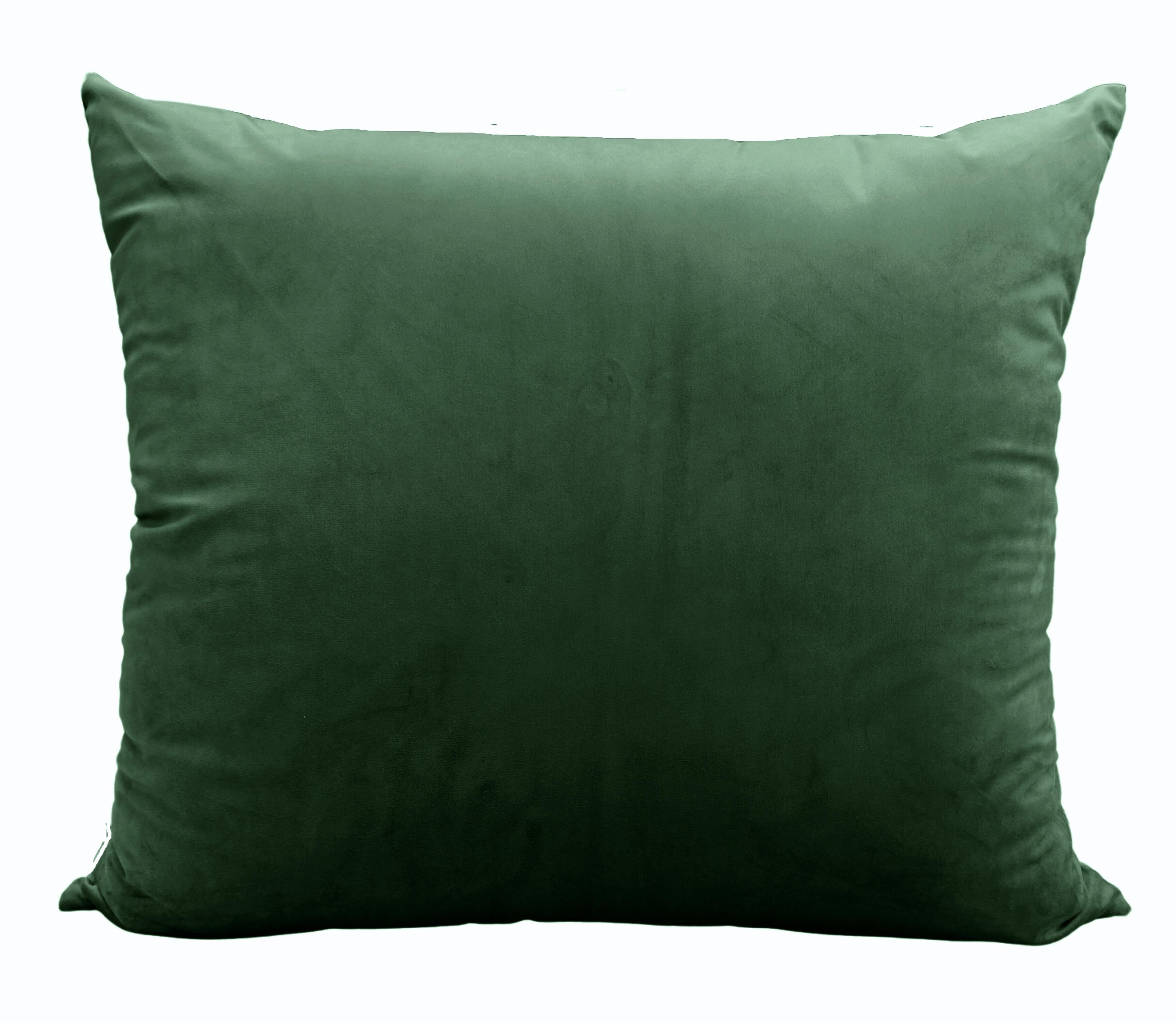 Almofada Grande Isa Verde Escuro (55x70 cm)