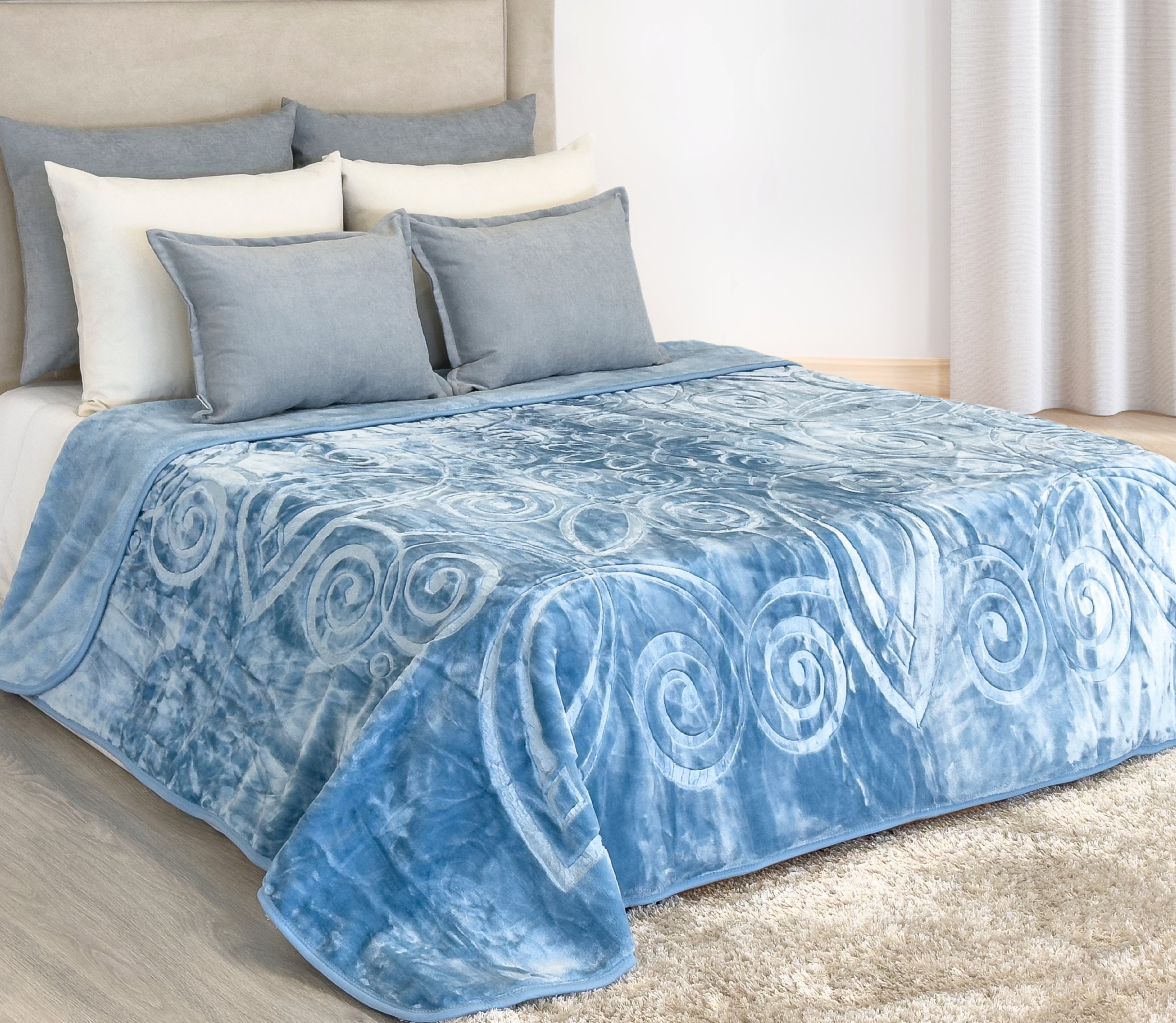 Cobertor Dupla Face Azul