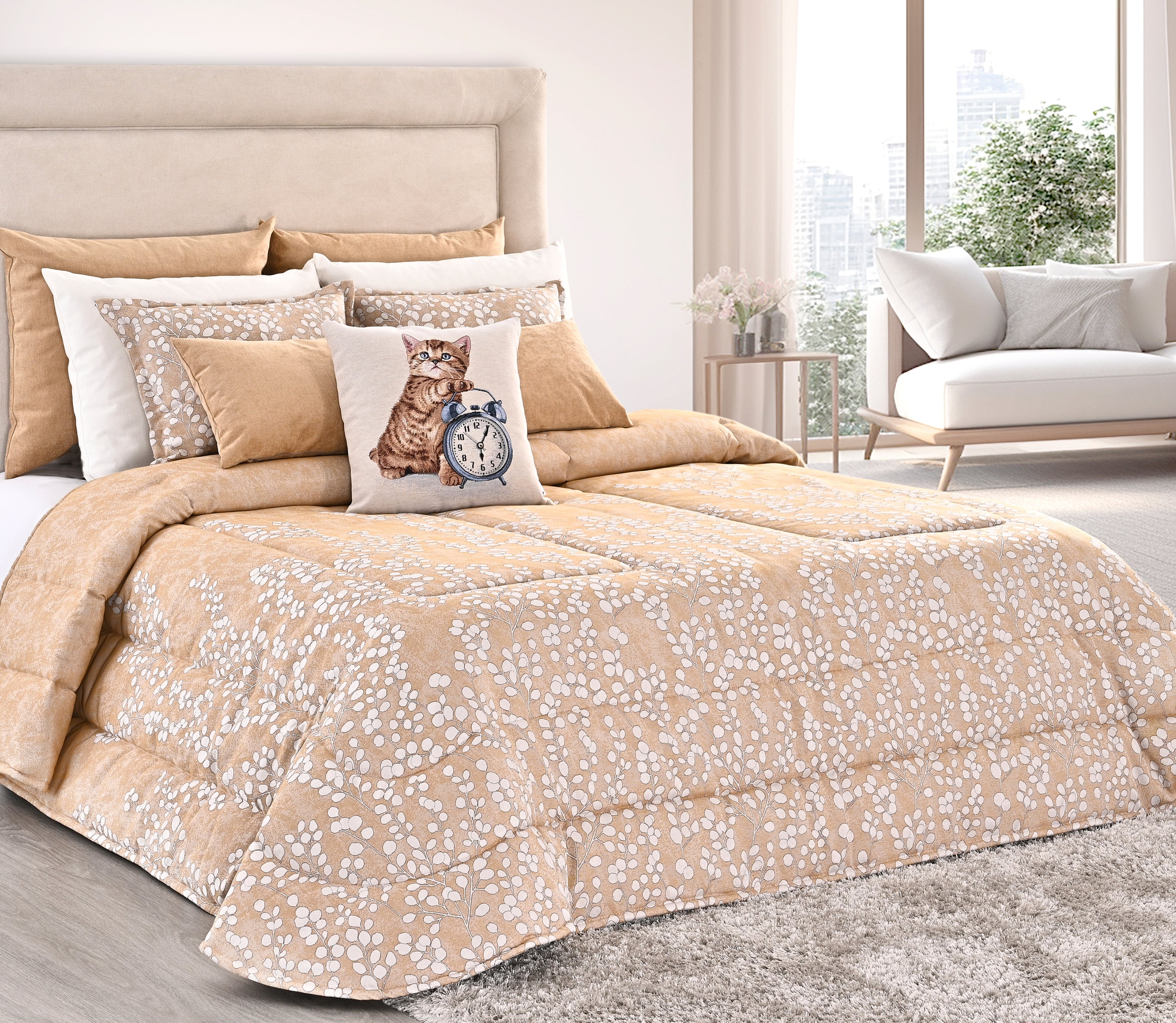 Edredon Bari Amarelo