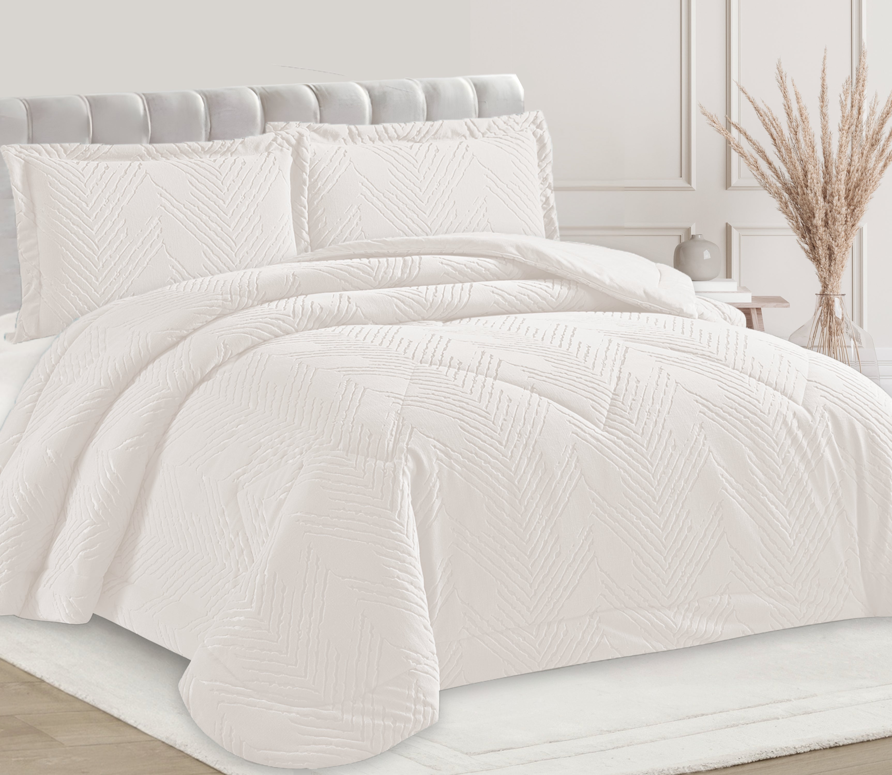 Edredon de Veludo Nian Pérola