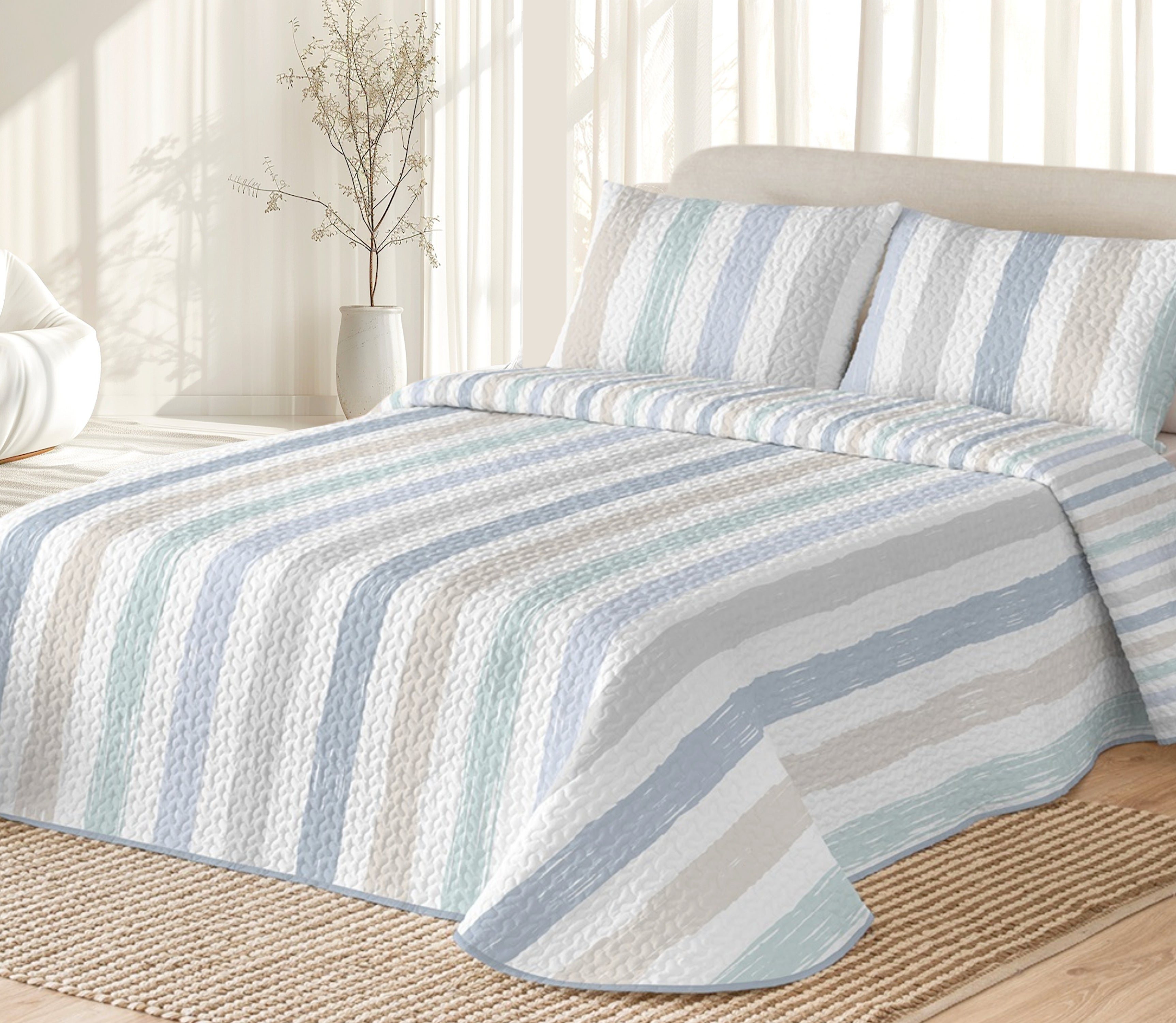 Colcha Bali Azul