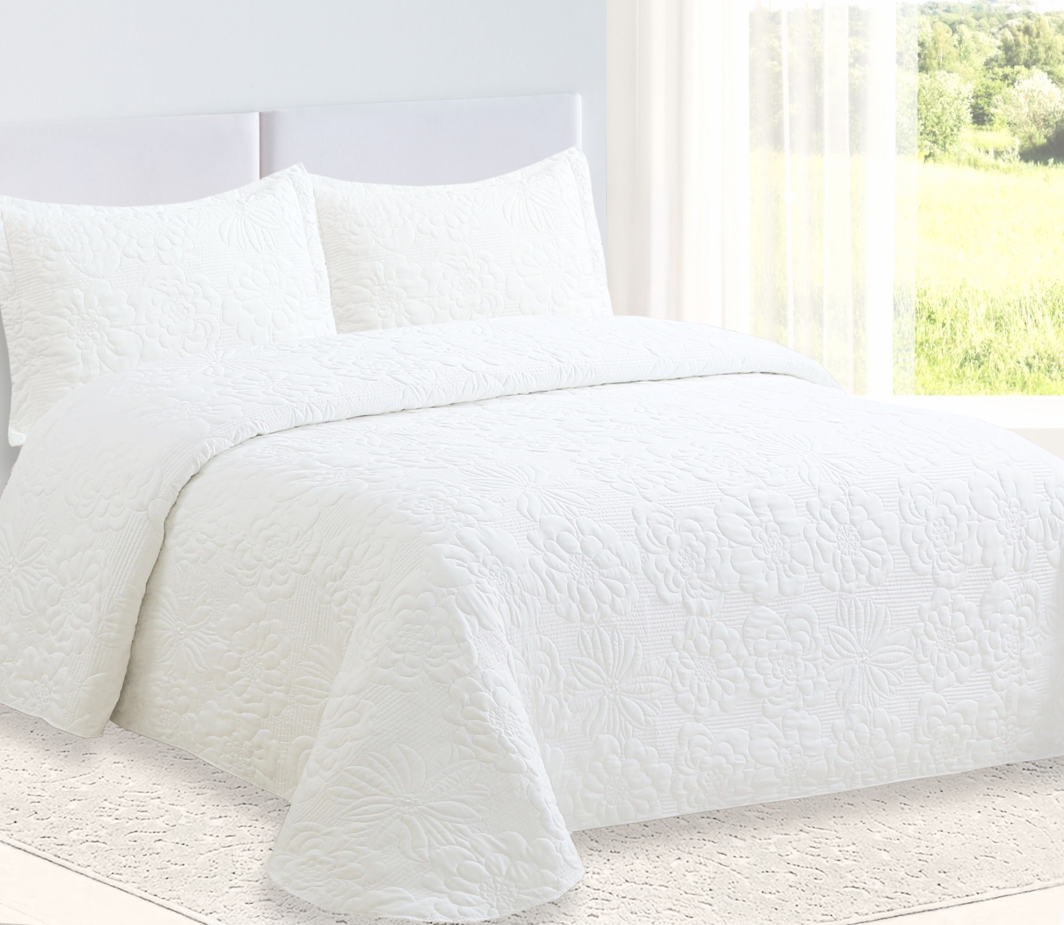 Colcha Bordada Davi Pérola