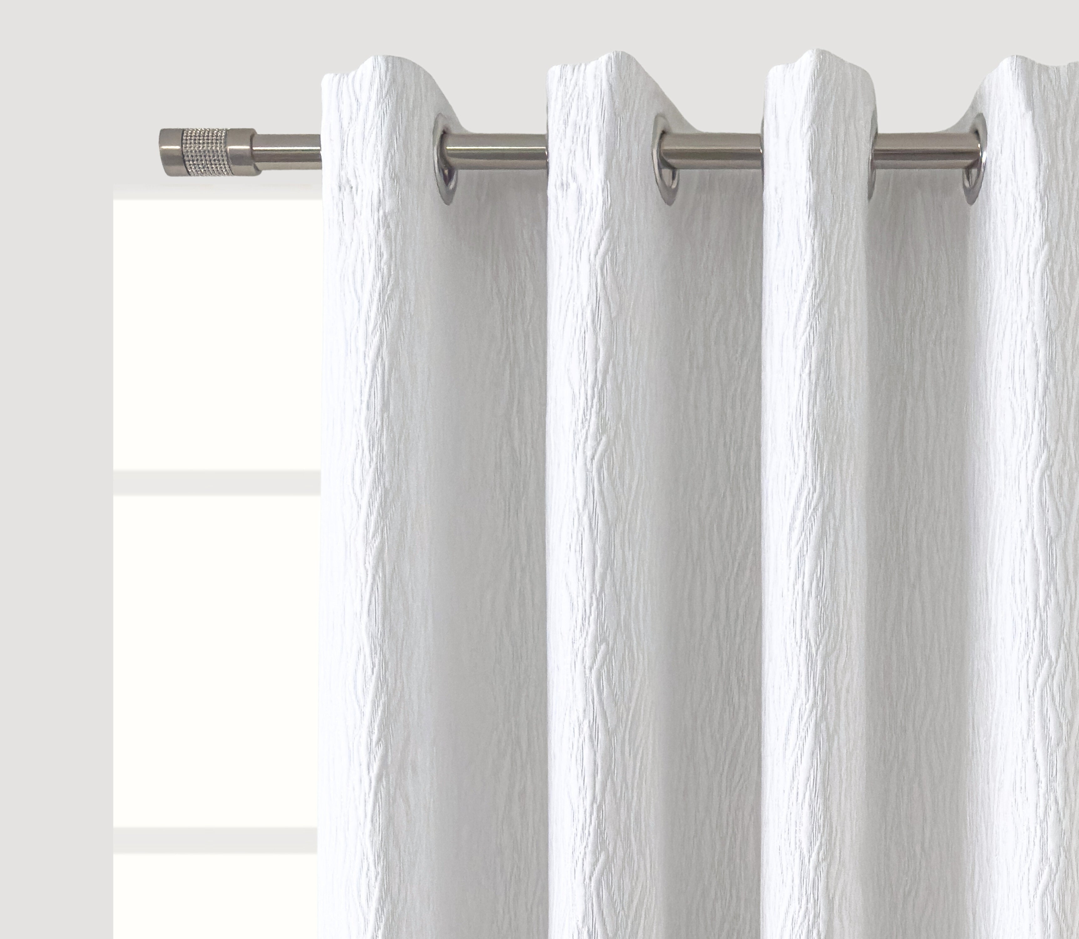 Cortinado Adele Prateado