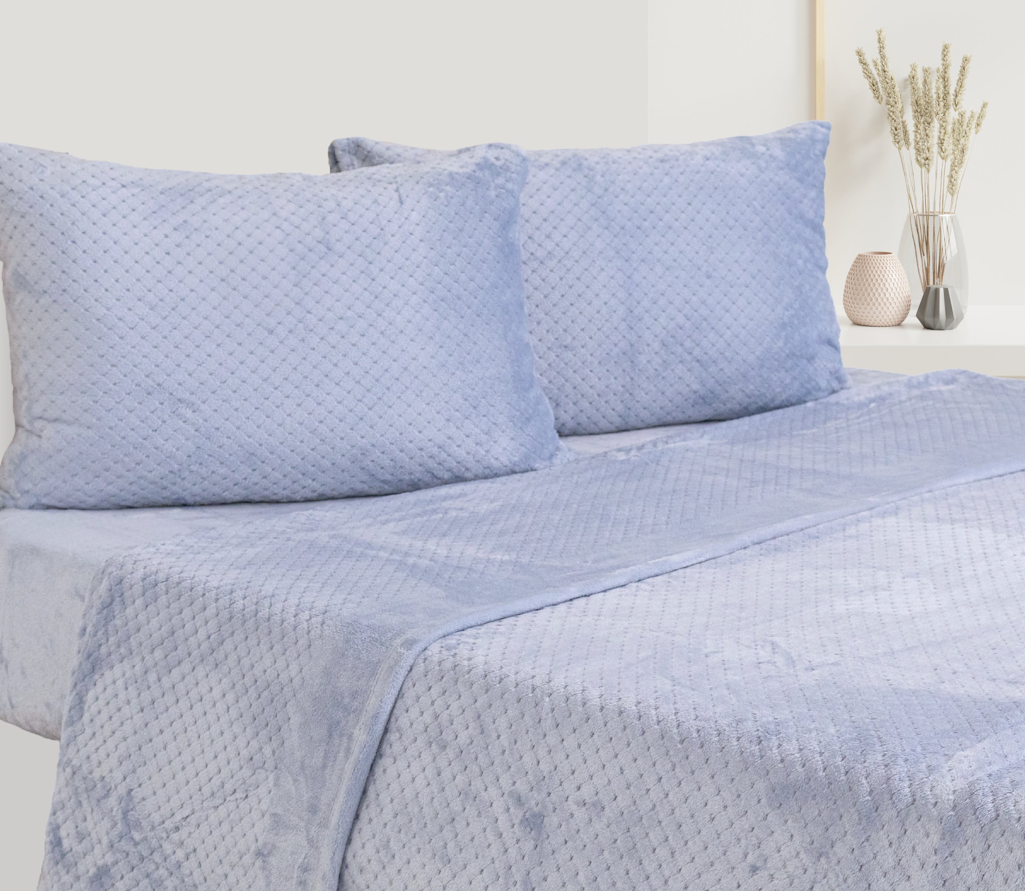 Jogo de Lençóis em Microlina Sena Azul